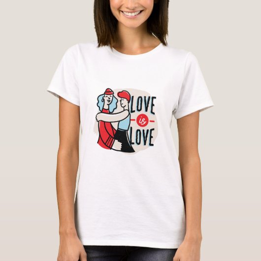 Liefde T-shirt (Voorkant)