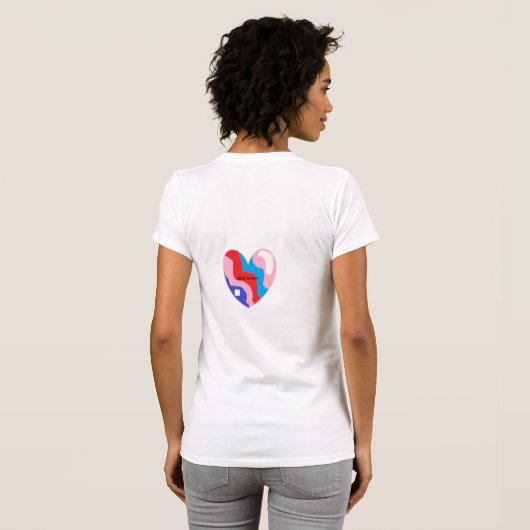 LIEFDE T-SHIRT (Achterkant volledig)