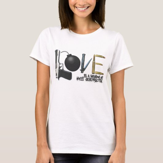 liefde t-shirt (Voorkant)