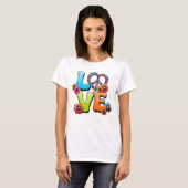 Liefde T-shirt (Voorkant volledig)