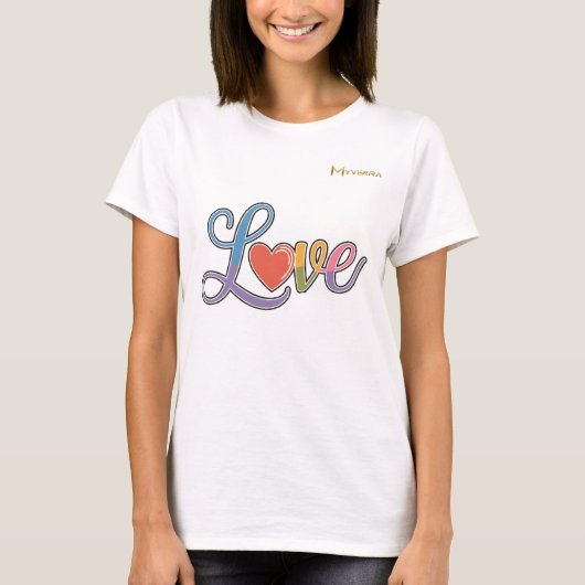 Liefde T-shirt (Voorkant)