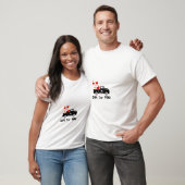 Liefde T-shirt – met vrachtwagen- en hartontwerp (Unisex)