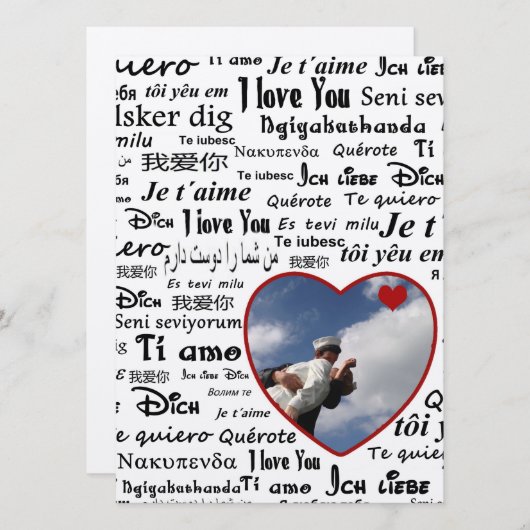 Liefde taal (Voorkant / Achterkant)