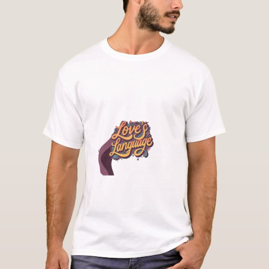 Liefde taal t-shirt (Voorkant)