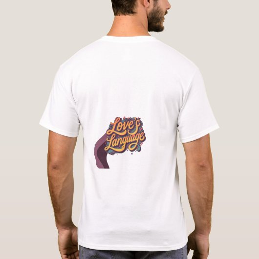 Liefde taal t-shirt (Achterkant)