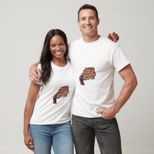Liefde taal t-shirt (Unisex)