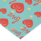 liefde tafelkleed (Gekanteld)