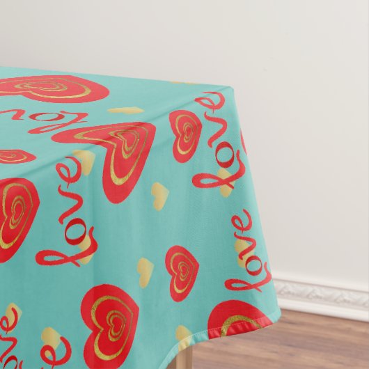 liefde tafelkleed (Voorbeeld)