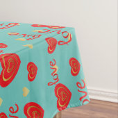 liefde tafelkleed (Voorbeeld)