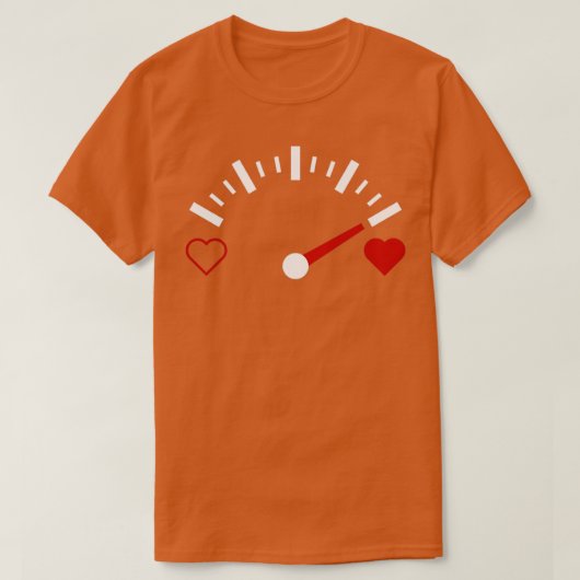 Liefde Tank Gauge Hearts St Valentijnsdag (Design voorkant)