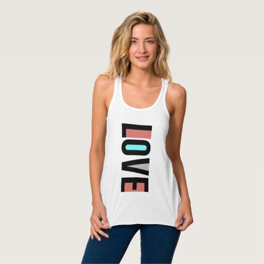 Liefde Tanktop (Volledige Voorkant)