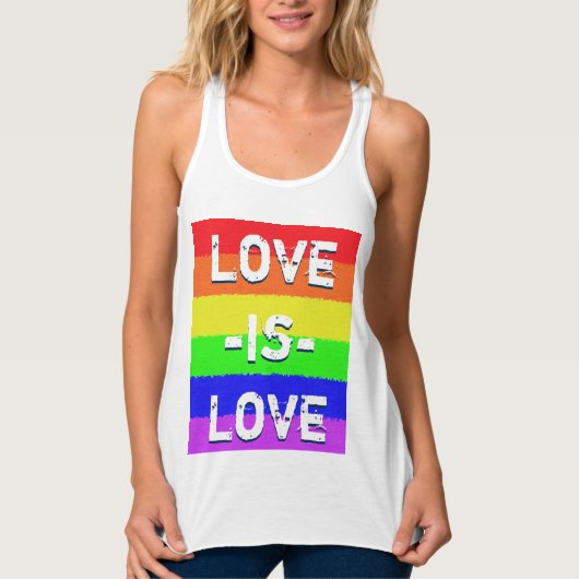 Liefde Tanktop (Voorkant)