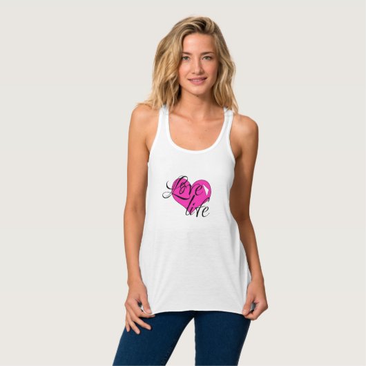 Liefde Tanktop (Volledige Voorkant)