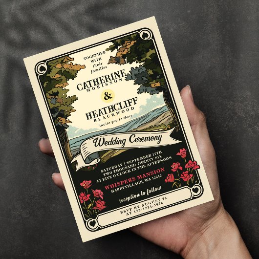 liefde | Tarot bruiloft uitnodiging