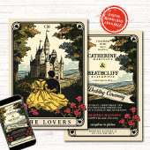  liefde | Tarot bruiloft uitnodiging