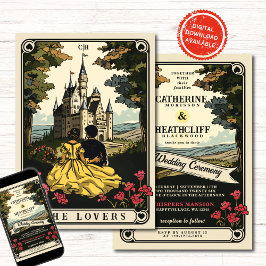  liefde | Tarot bruiloft uitnodiging