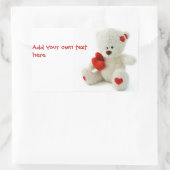 Liefde Teddy Valentijn aangepaste stickers (Tas)