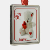 Liefde Teddy Valentijn ornament (Rechts)