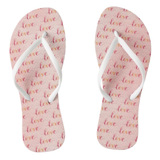 Liefde Teenslippers (Voetbed)