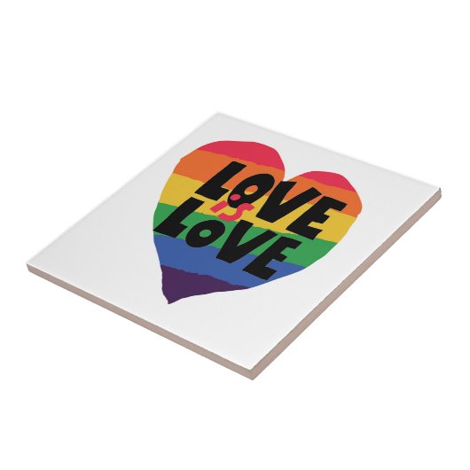 Liefde Tegeltje (Zijkant)