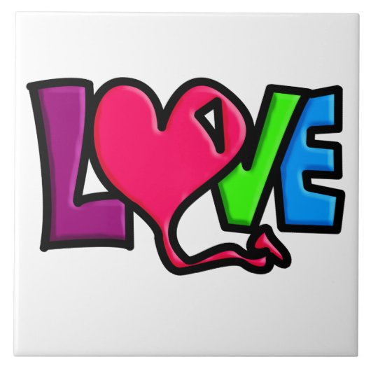 Liefde Tegeltje (Voorkant)