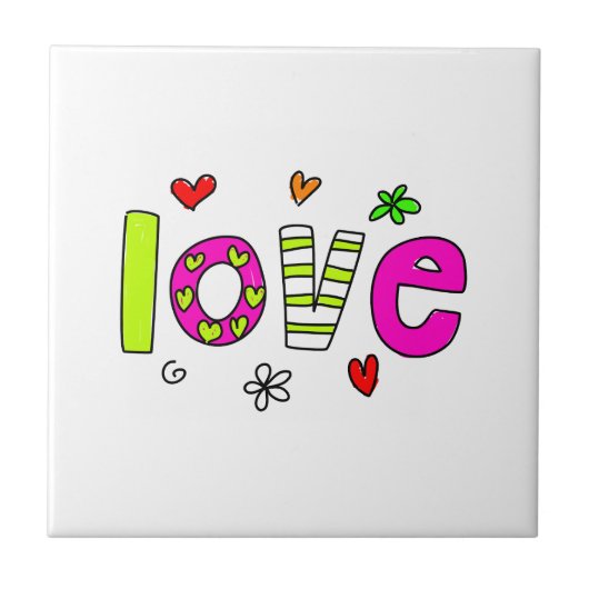 Liefde Tegeltje (Voorkant)