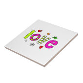 Liefde Tegeltje (Zijkant)