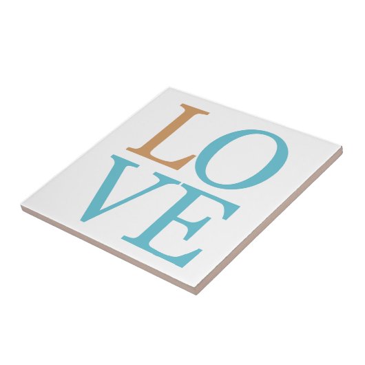 Liefde Tegeltje (Zijkant)