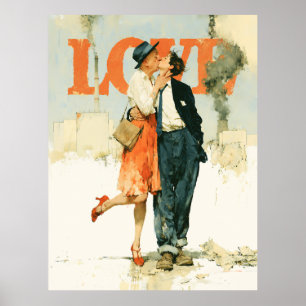Liefde Tegen de Rook Poster