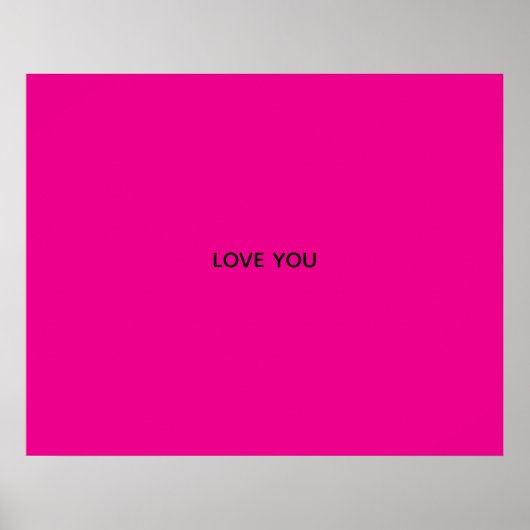 LIEFDE TEKEN POSTER (Voorkant)