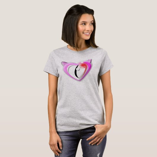 LIEFDE TEKEN T-SHIRT (Voorkant volledig)