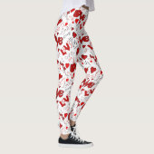 Liefde tekst kunst broek leggings (Rechts)