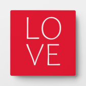 Liefde tekst ontwerp fotoplaat (Voorkant)