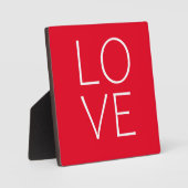 Liefde tekst ontwerp fotoplaat (Voorkant)