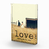 Liefde |  tekst voor schrijfmachines en uw foto (Rechts)