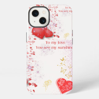 Liefde telefoonhoesje iPhone 13 hoesje