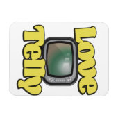 Liefde Televisie Magneet (Horizontaal)
