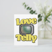 Liefde Telly Briefkaart (Staand voorkant)