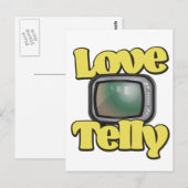 Liefde Telly Briefkaart (Voorkant / Achterkant)