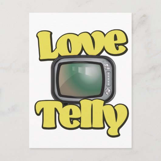 Liefde Telly Briefkaart (Voorkant)