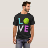 Liefde Tennis Best T-shirt (Voorkant volledig)