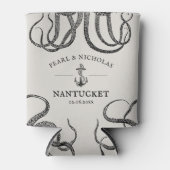 Liefde Tentacles | Octopus Thed Beach Tan Blikjeskoeler (Voorkant)