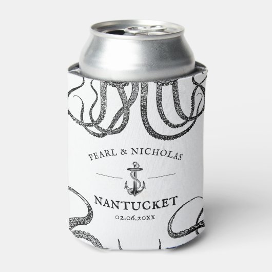 Liefde Tentacles | Octopus Thélebeach Blikjeskoeler (Blikje Voorkant)