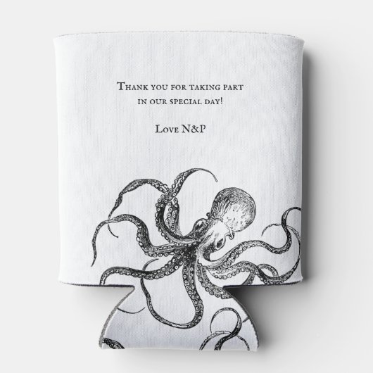 Liefde Tentacles | Octopus Thélebeach Blikjeskoeler (Achterkant)