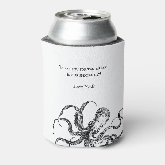 Liefde Tentacles | Octopus Thélebeach Blikjeskoeler (Blikje Achterkant)