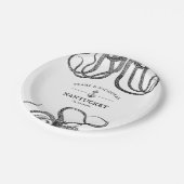 Liefde Tentacles | Octopus Thélebeach Papieren Bordje (Gekanteld)