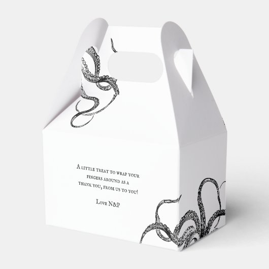 Liefde Tentacles | "Octopus Therebeach"-box Bedankdoosjes (Achterkant)