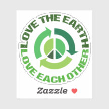 Liefde the Earth Green Environmental Activist