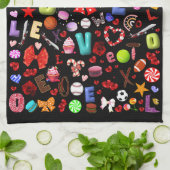 Liefde Theedoek (Gevouwen)