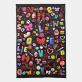 Liefde Theedoek (Verticaal)